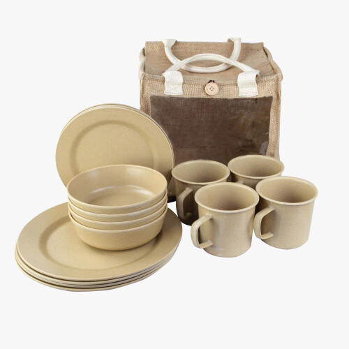 Highlander Highlander 16-Piece Eco-Friendly Picnic Set