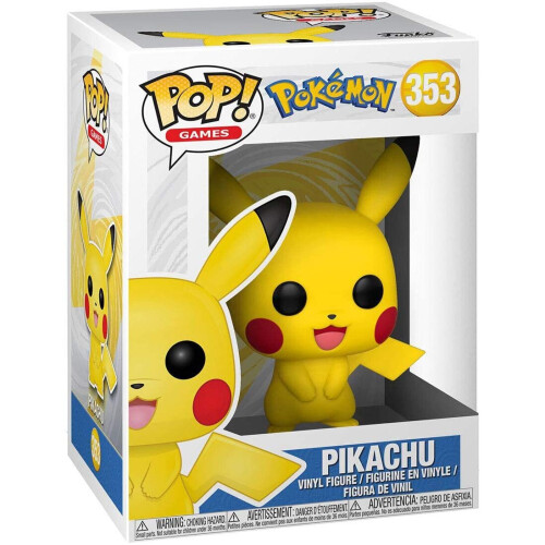Funko POP! Vinyl Pikachu - Pokemon Figure, 9 cm, Window Display Box, Collect Them All | Product Code 31528 - Jigsaw Puzzle