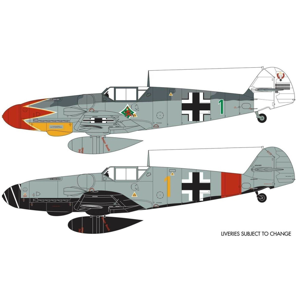 Airfix Messerschmitt Bf109G-6 1/72 A02029B