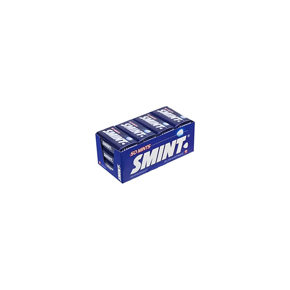 Smint (Peppermint) Xxl Spearmint Peppermint Strawberry Flavour Sugar Free Mints - 50 Mints