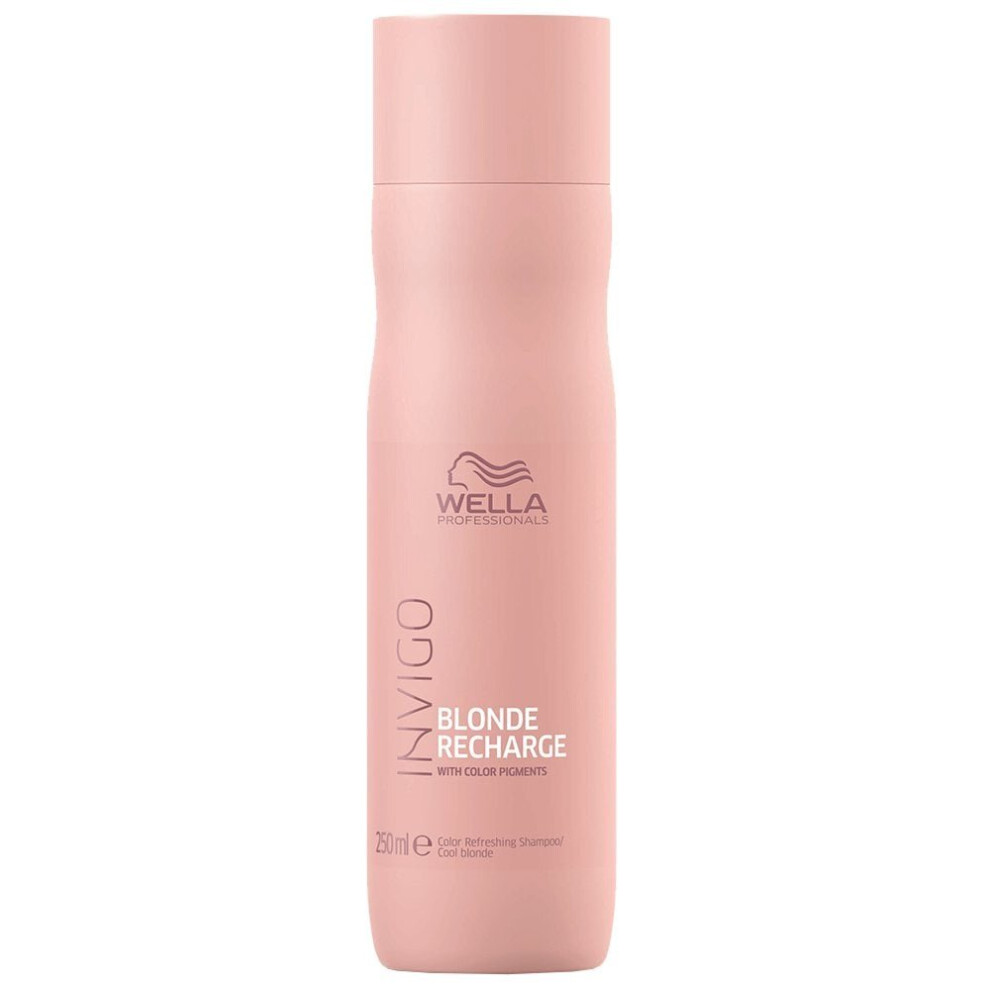 Wella Invigo Blonde Recharge Color Shampoo 250ml