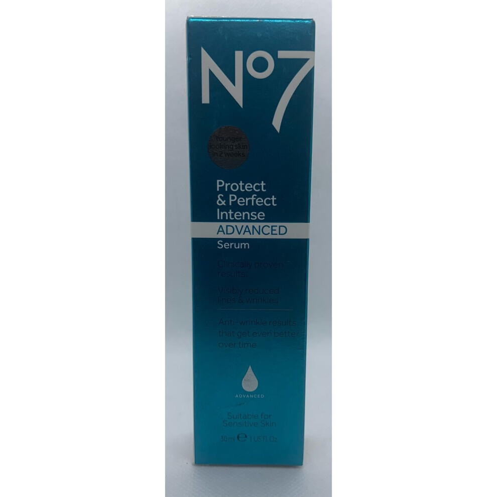 No7 Protect & Perfect Intense ADVANCED Serum 30ml