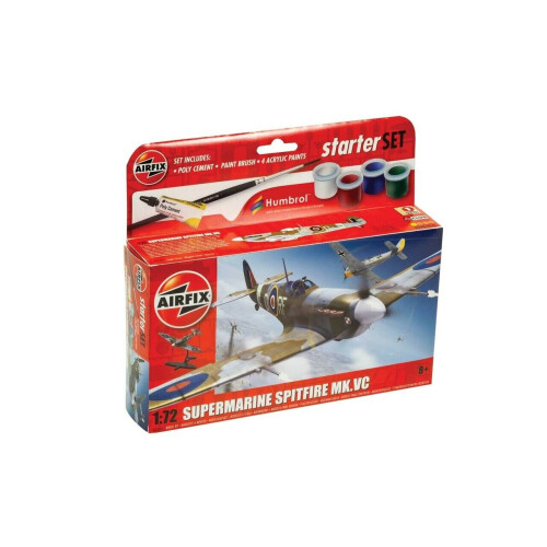 Airfix Airfix Small Starter Set Supermarine Spitfire MkVc 1/72 A55001