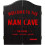 winmau WINMAU Man Cave Printed Wooden Dartboard Cabinet 2