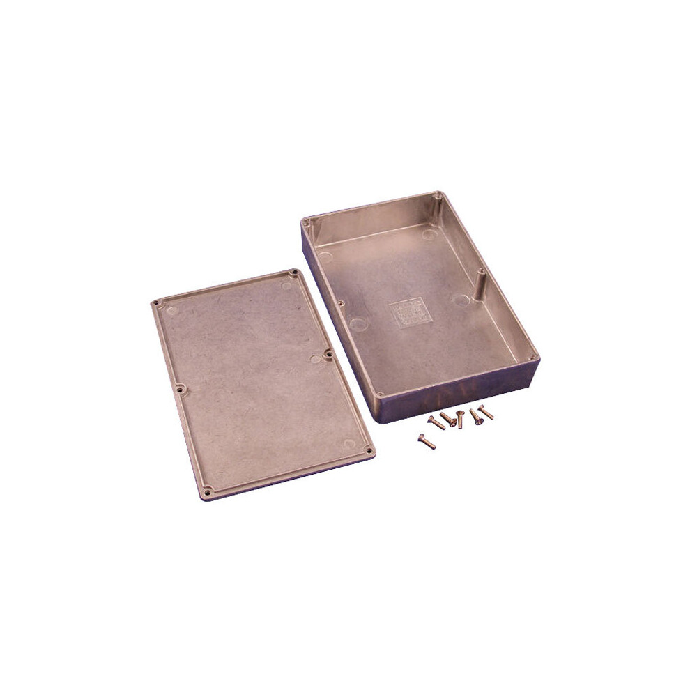 Hammond 1590Dd Diecast Enclosure Natural (187.5 X 119.5 X 37Mm)