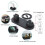 (BLACK 6 IN 1) 6 in 1 Wireless Charger Dock Station 6