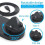 (BLACK 6 IN 1) 6 in 1 Wireless Charger Dock Station 4