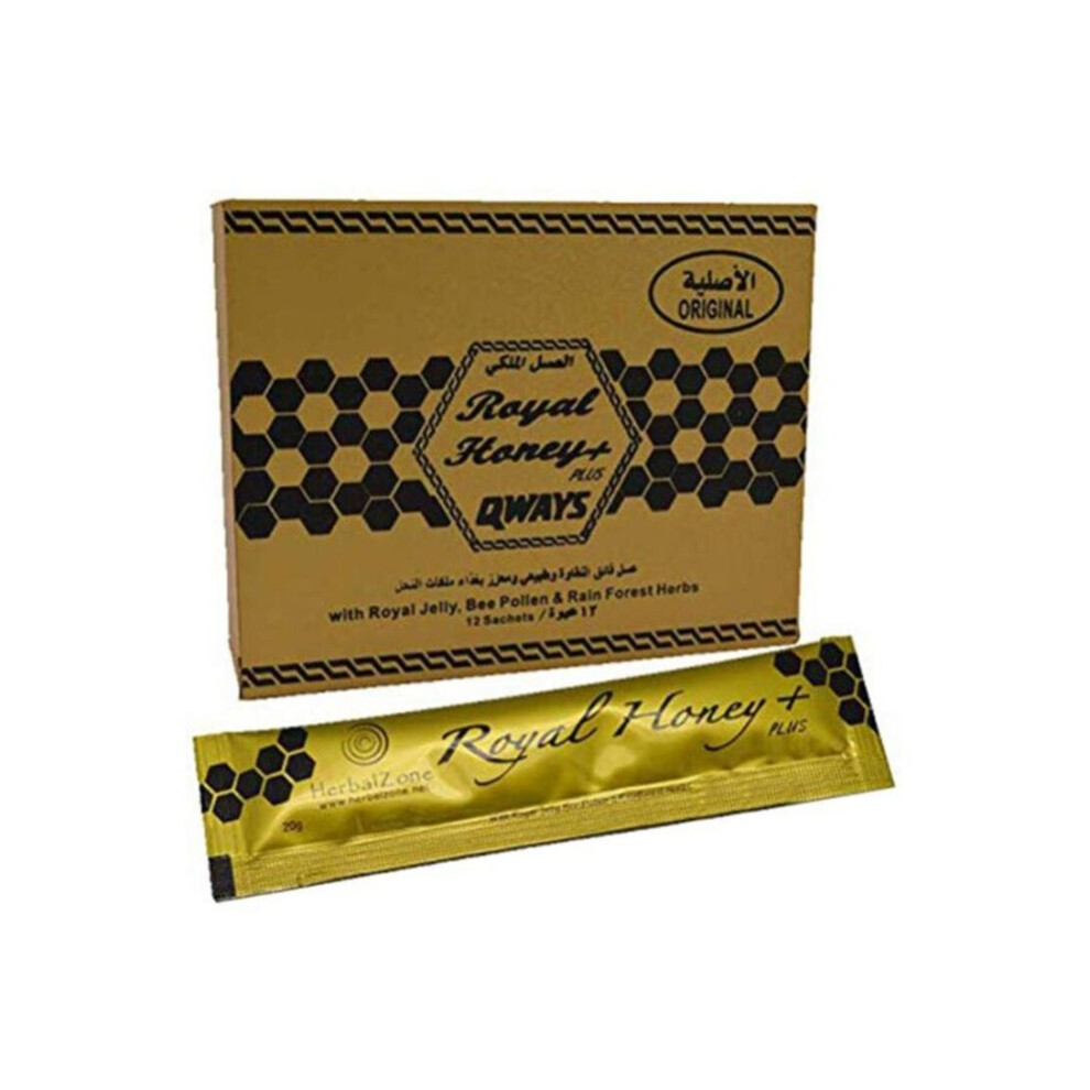 Herbal Royal Honey Gold Plus 12 x 20g Ulitimate Power Source for Men
