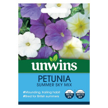 Unwins - Flowers - Petunia Summer Sky Mix Seeds