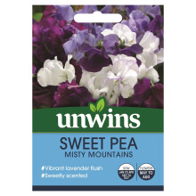 Unwins - Flowers - Sweet Pea Misty Mountains Seeds