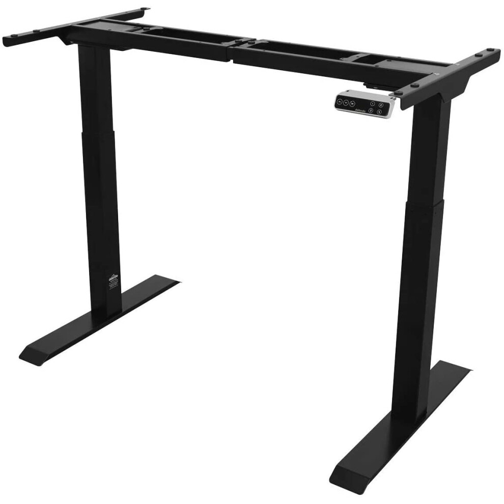 Dellonda Dual Motor Height-Adjustable Silent Electric Sit & Stand Desk Frame with Digital Controls