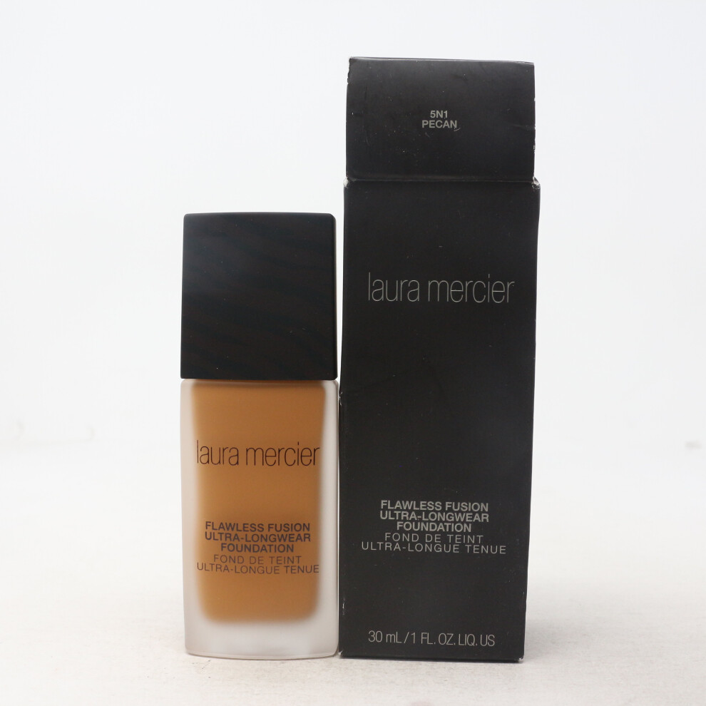 (5N1 Pecan) Laura Mercier Flawless Fusion Ultra-Longwear Foundation  1oz/30ml New With Box