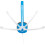 Logitech Logitech Stereo Headset H150 - Blue (Discontinued by Manufacturer) 4