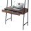 Timber Art Design UK Abbey Rustic Retro Ladder Bookcase Desk Shelving Shelf Unit 3 Tier Drawer 3