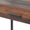 Timber Art Design UK Abbey Rustic Retro Ladder Bookcase Desk Shelving Shelf Unit 3 Tier Drawer 5