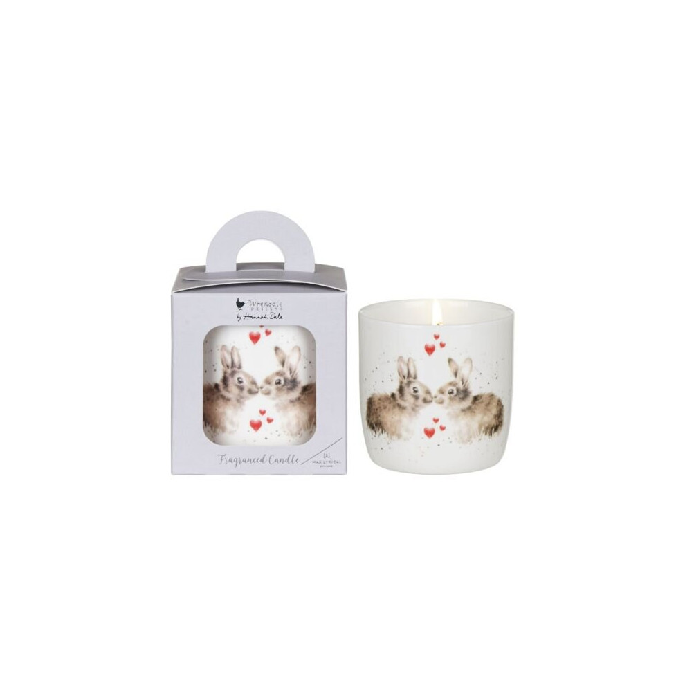 Wax Lyrical Wrendale "Hoppily Ever After" Ceramic Candle