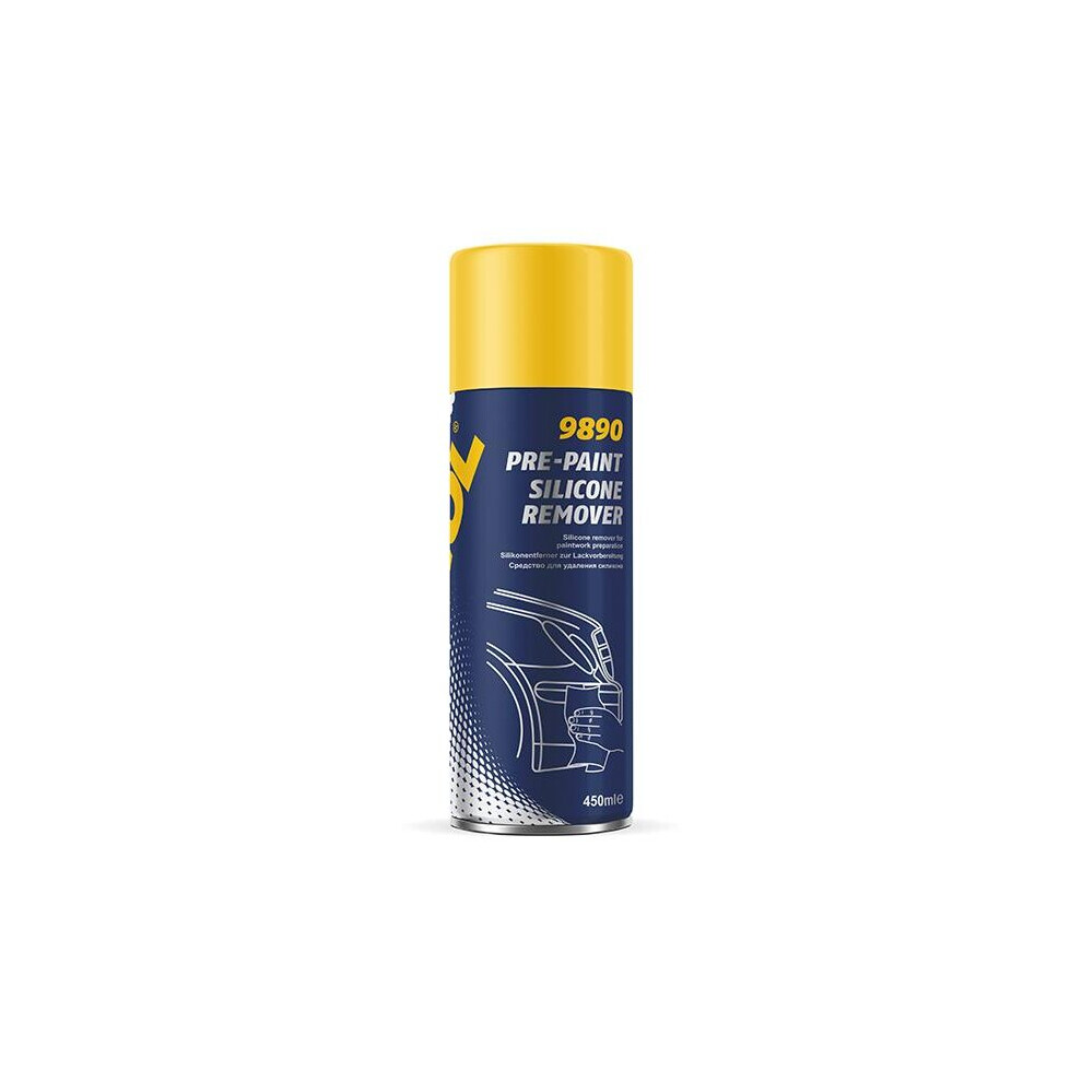 Mannol 450Ml Prepaint Panel Wipe Silicone Remover Cleaner Acetone Free