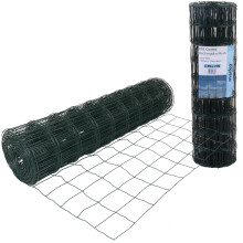 (Green Coated 0.9M x 25M) Welded Galvanised PVC Plastic Coated Fencing Chicken Wire Mesh Aviary Garden