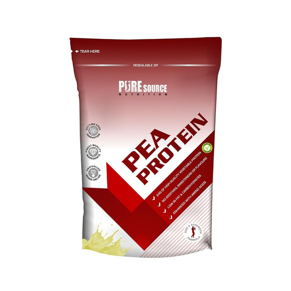 (Vanilla, 1Kg) Pea Protein Isolate Whey Powder Flavoured PSN