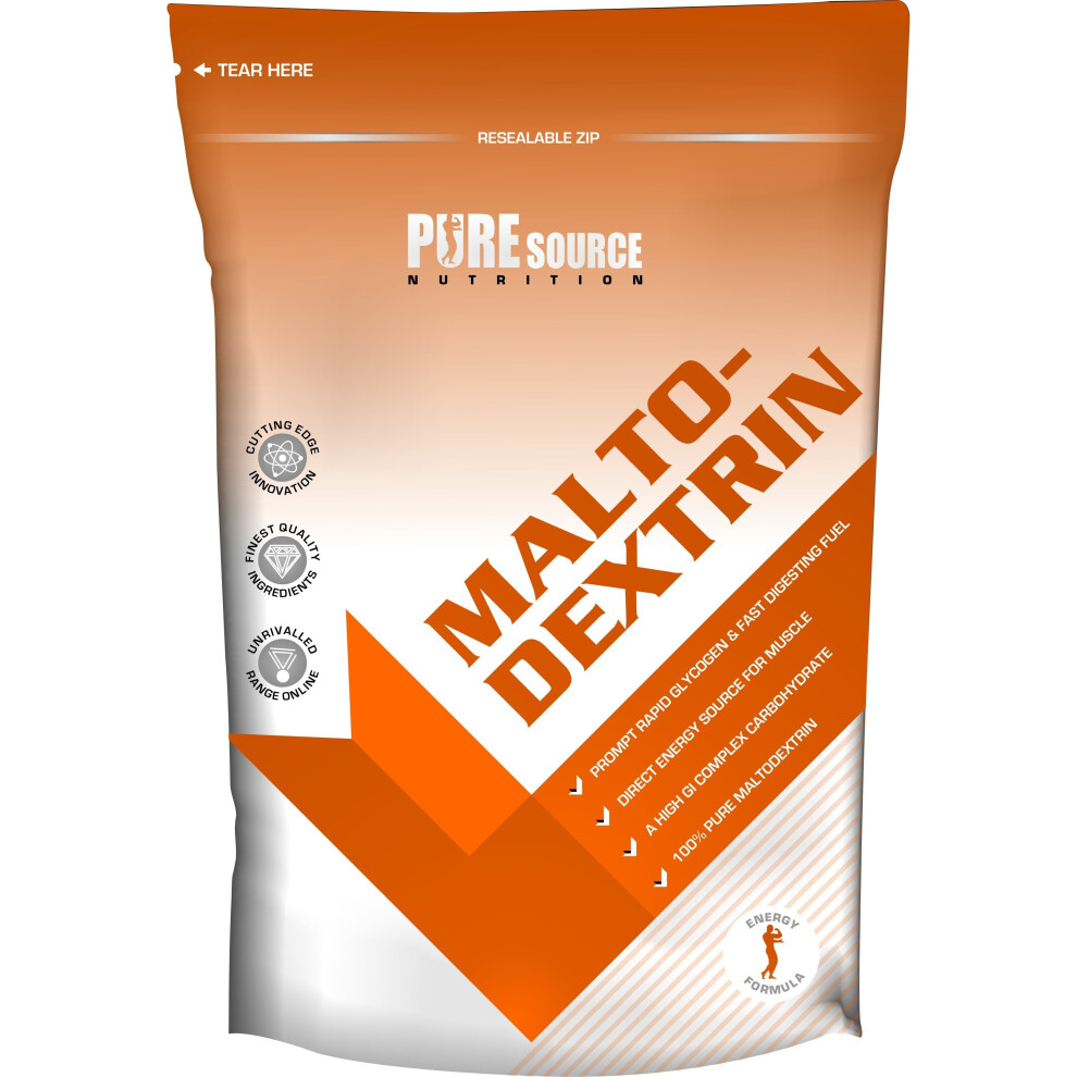Pure Source Nutrition (5Kg) Maltodextrin Powder Pure Carbohydrates Carbs Psn
