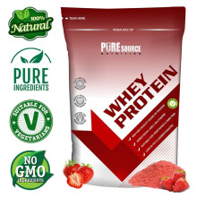 (Strawberry, 2.5Kg) Whey Protein Powder Lean Muscle Build Gainer PSN