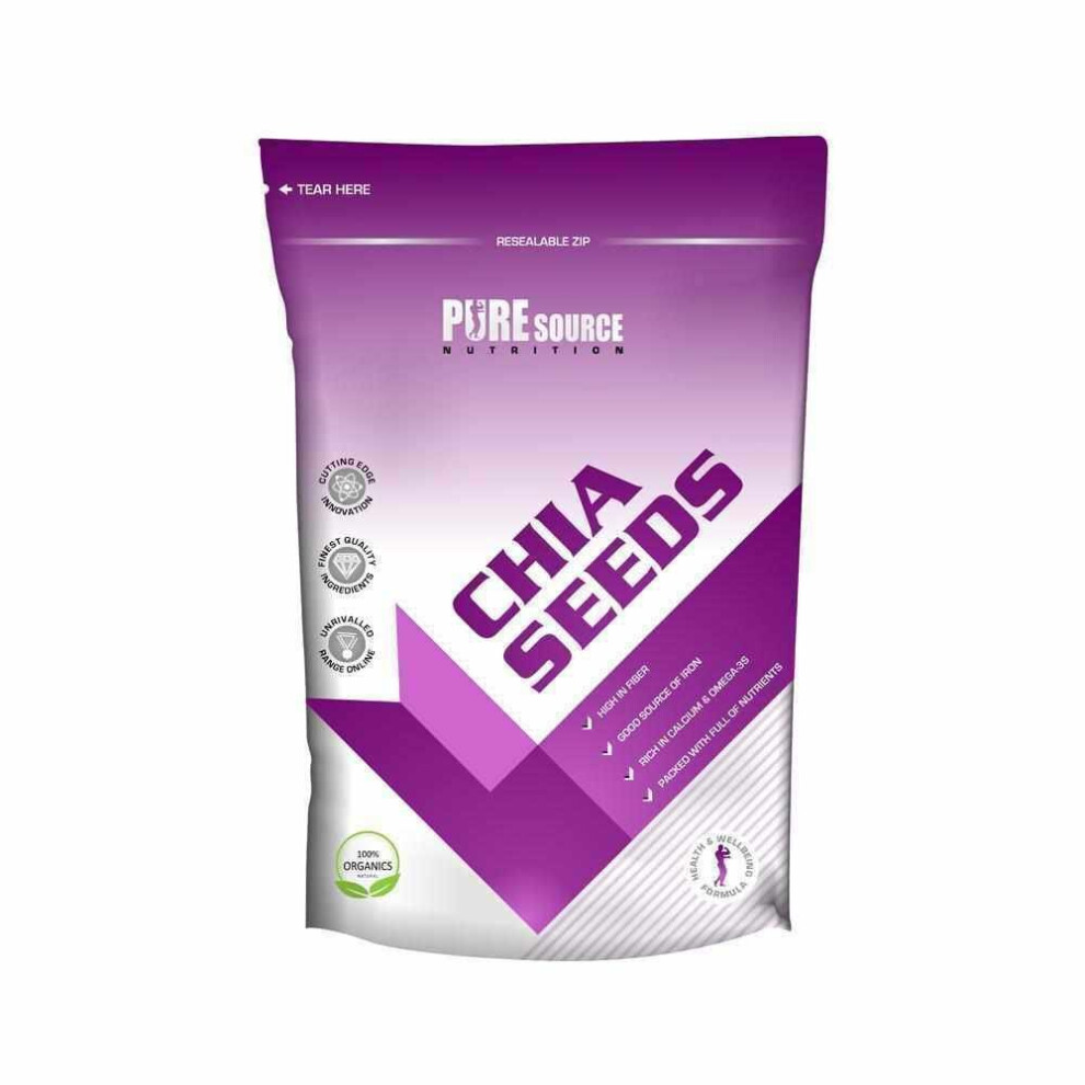 (1Kg) Chia Seeds Organic Natural Superfood Fat Loss PSN