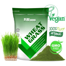 (1Kg) Wheat Grass Powder Organic Vegan Superfood PSN