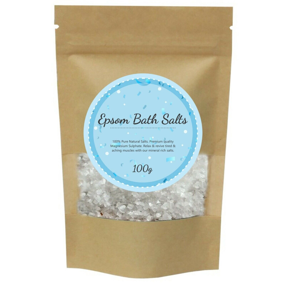 (Muscle Ease, 500g) Epsom Salt Bath Salts Natural Magnesium Sulphate