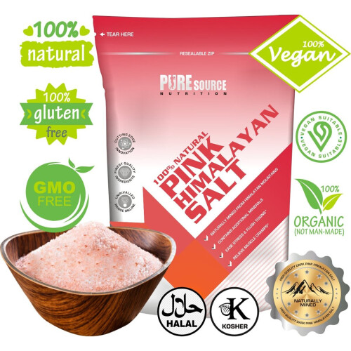 (Fine, 20kg) Himalayan Pink Salt Fine Food Bath Salts Bombs PSN