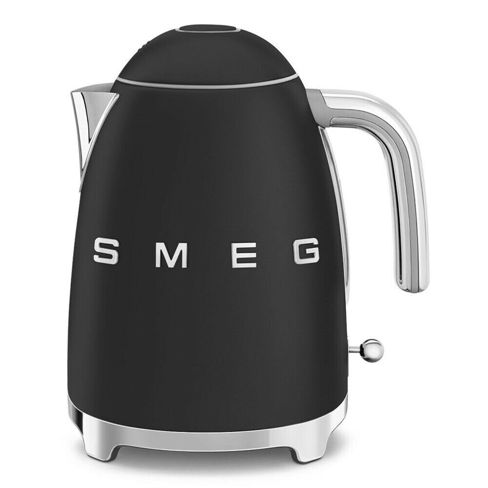 Smeg KLF03BLMUK 3000W 1.7L Retro Style Kettle, Matte Black