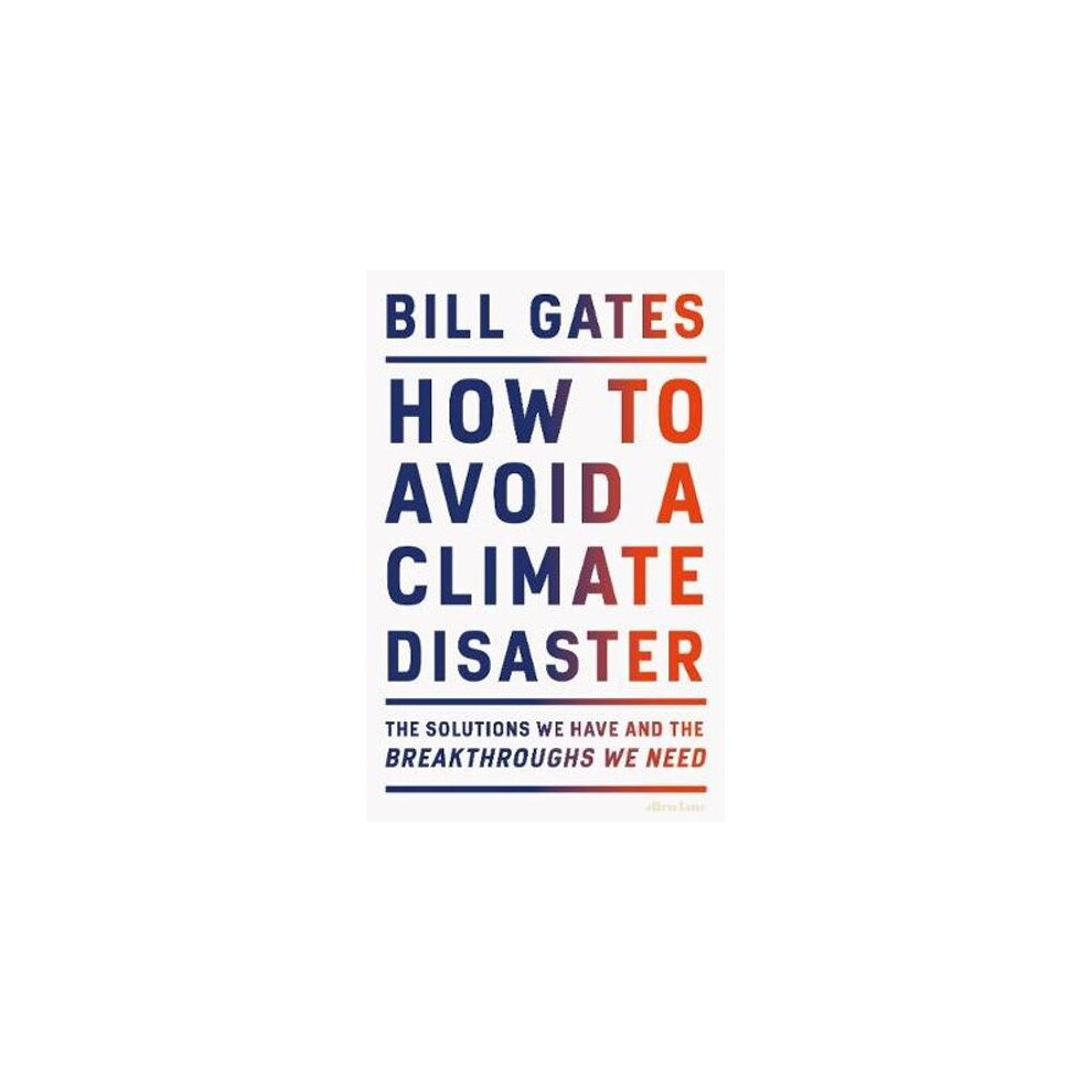 How to Avoid a Climate Disaster | Hardback