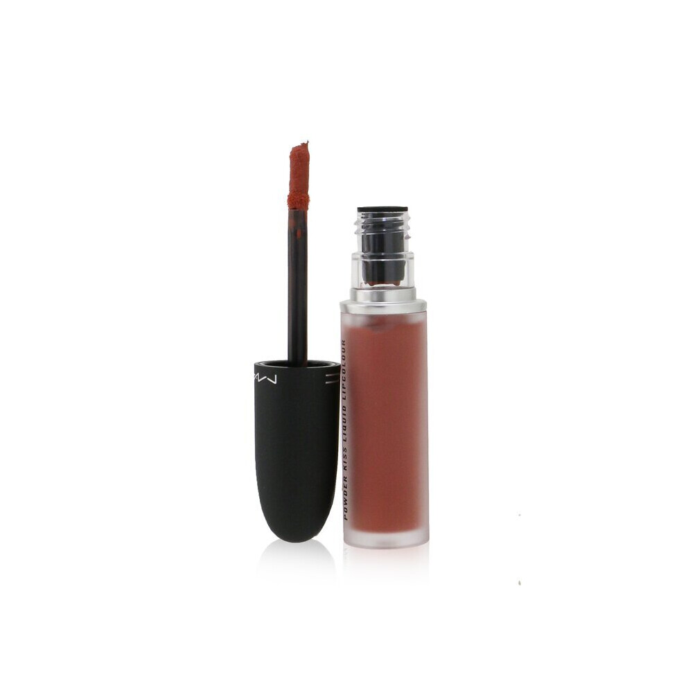 Mac Clear Powder Kiss Liquid Lipcolour - # 989 Mull It Over - 5Ml/0.17Oz