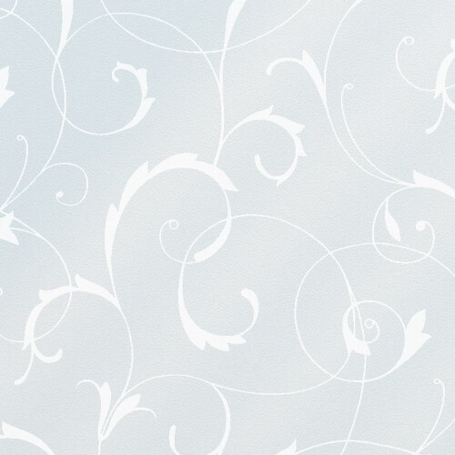 Fablon Scroll Flower