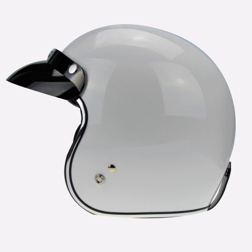 VIPER VIPER RS-05 WHITE OPEN FACE HELMET **SALE** RRP £59.99 | RS05WHT - View #7