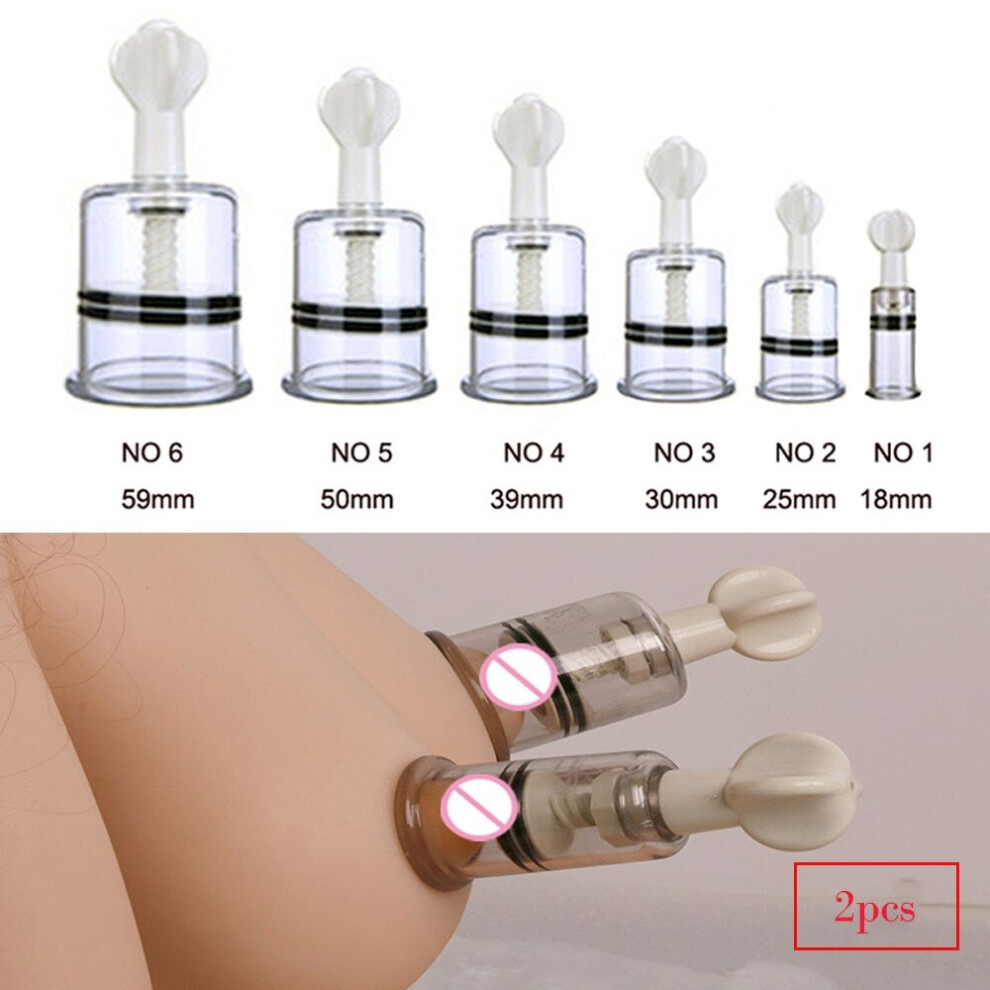 Female bdsm bondage Nipple Sucker Breast Enlarger Sex Product for Adults  Women Clit Suction Vacuum Clamps Pumps 50mm on OnBuy