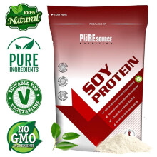 (Banana, 2.5Kg) Soy Protein Isolate Powder Natural Vegan Flavoured