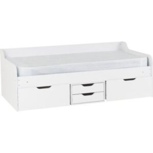 Seconique Dante Day Bed Frame MDF Drawer Base White