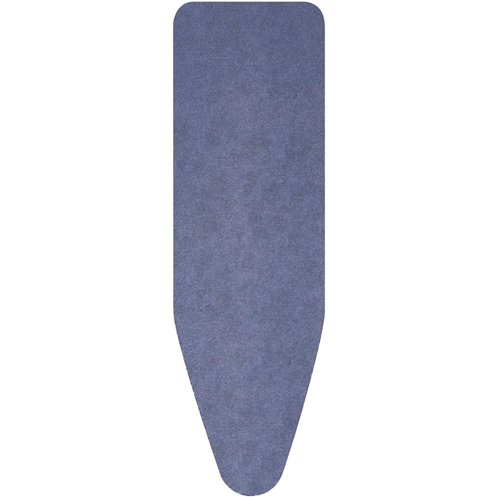 Brabantia Ironing Board Cover, 8mm Foam Denim Blue, size C (124x45 cm)
