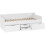 Seconique Dante Day Bed Frame MDF Drawer Base White 3