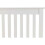Seconique Monaco King 5ft-150cm MDF Bed Frame Low Foot End White With Pine Slats 8