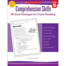 Comprehension Skills: Short Passages for Close Reading: Grade 5