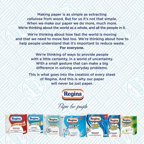 Regina Regina Blitz Household Towel, 8 Rolls, 560 Super-Sized Sheets 1