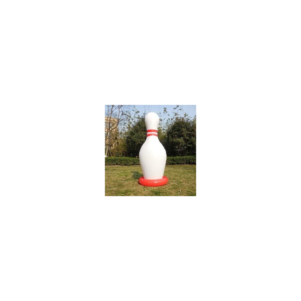 (inflatable pin) Giant Inflatable Bowling Pin with Ring Game Large, Outdoor Sports Game