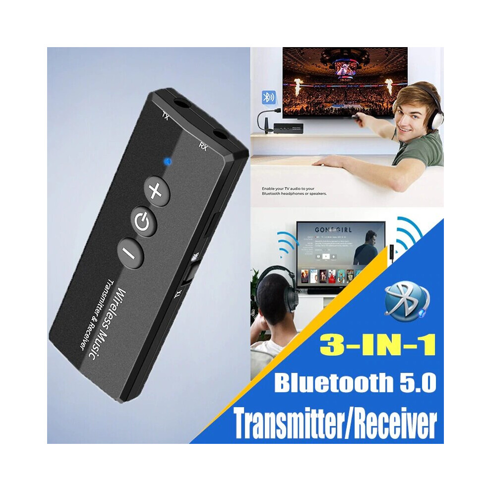 3 in 1 Wireless Bluetooth Audio Receiver Transmitter with 3.5mm  Audio Jack-image-OPC-P6THPYH-NEW