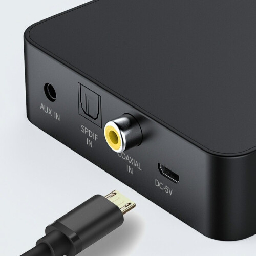 T6 Bluetooth Audio Transmitter Multifunction AUX SPDIF RCA TF Card For TV PC 2