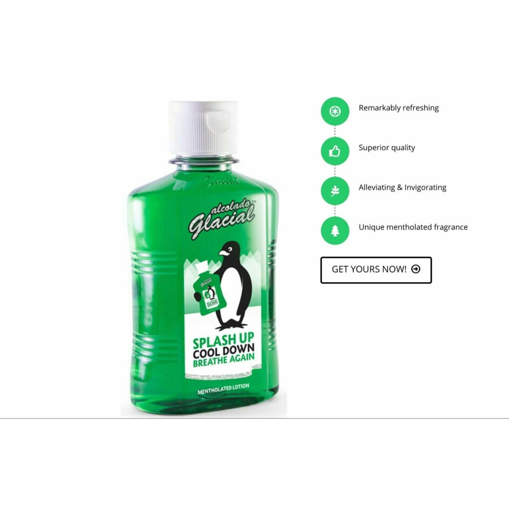 Alcolado Glacial Mentholated Splash Lotion (500 ml)