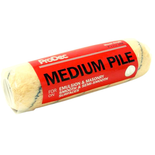 ProDec 9" x 1.5" Medium Pile Tiger Stripe Roller Sleeves - (3 Pack) 2
