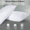 (STRIPE PILLOWS x2) Luxury Pillows Pair Super Soft Memory Foam Pillows 4