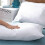 (BOUNCE BACK PILLOWS x2) Luxury Pillows Pair Super Soft Memory Foam Pillows 3