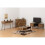 Seconique Ottawa 1 Drawer Coffee Table MDF Drawer Base Medium Oak Effect/Black 9